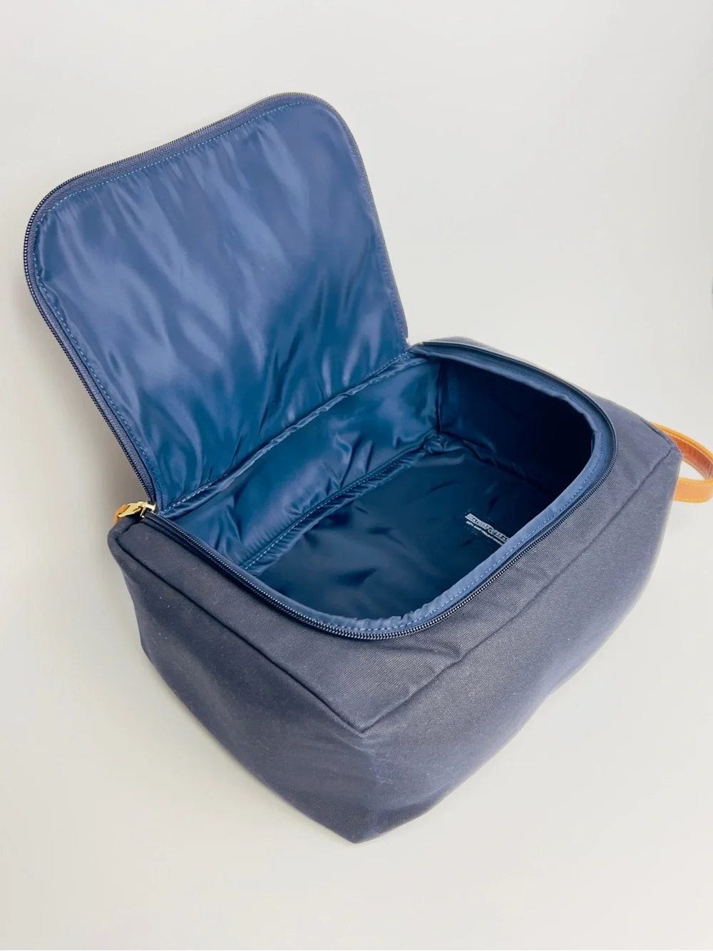 Smathers & Branson Navy Waxed Canvas Shoe Bag (7th Annual International)